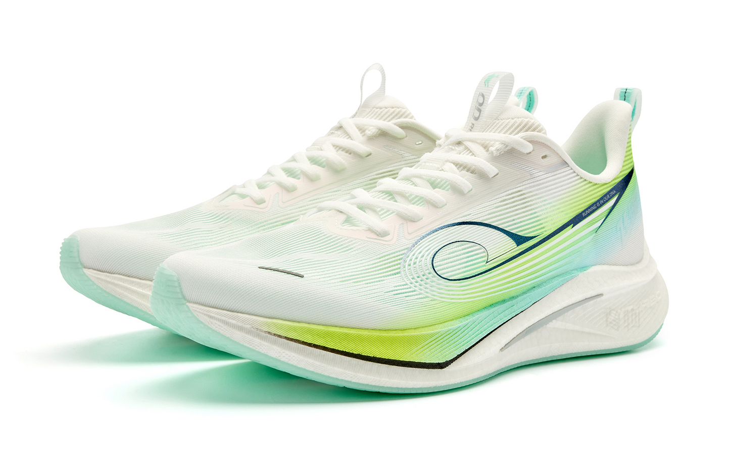 Rapid 4.0 Men's Running Shoes "White / Lime Green"