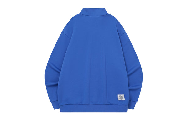 Half-Zip High Neck Sweatshirt 'Glacier Blue' Simon Gong's Pick