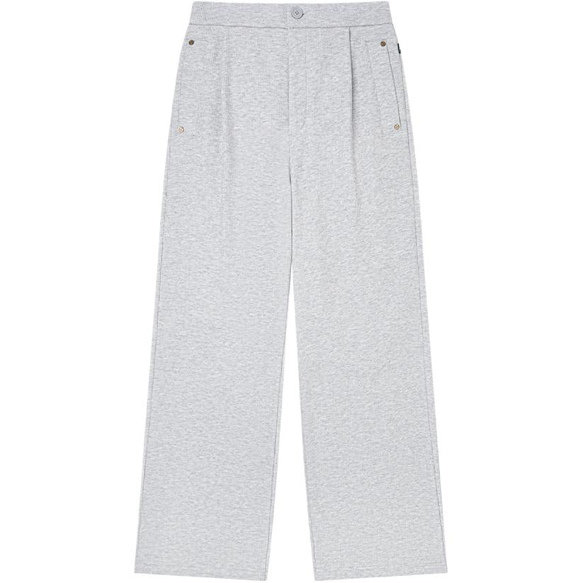 Drapey Straight Track Pants 'Grey Marl' Simon Gong's Pick